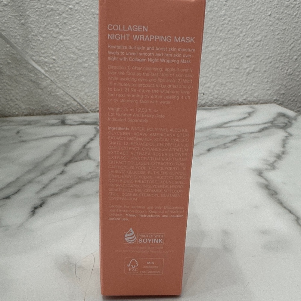 Collagen Night Wrapping Mask - Picture 2 of 6